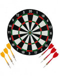 Joc Darts cu 2 fete, 6 sageti, multiolor, 36 cm