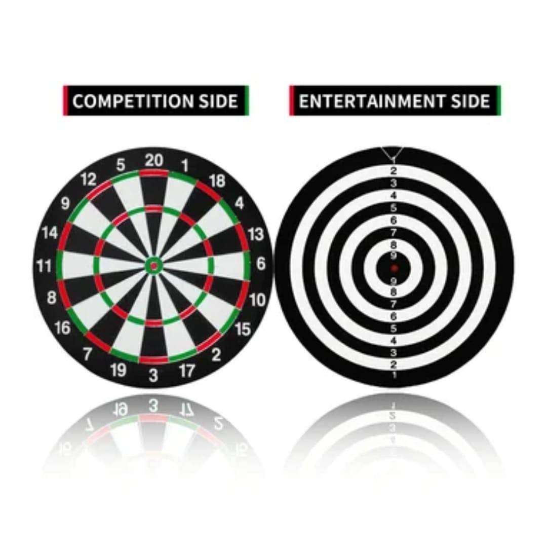 Joc Darts cu 2 fete, 6 sageti, multiolor, 36 cm
