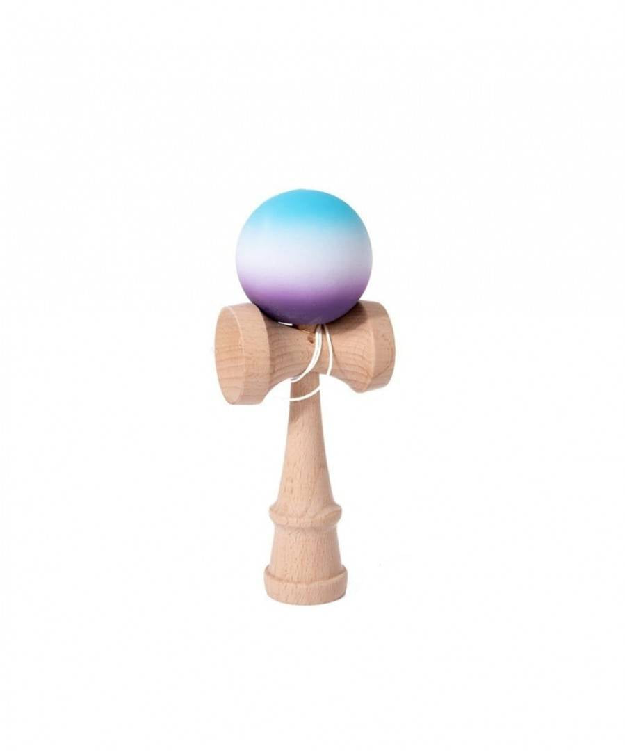Joc de indemanare, Kendama, Grip, albastru dechis/multicolor