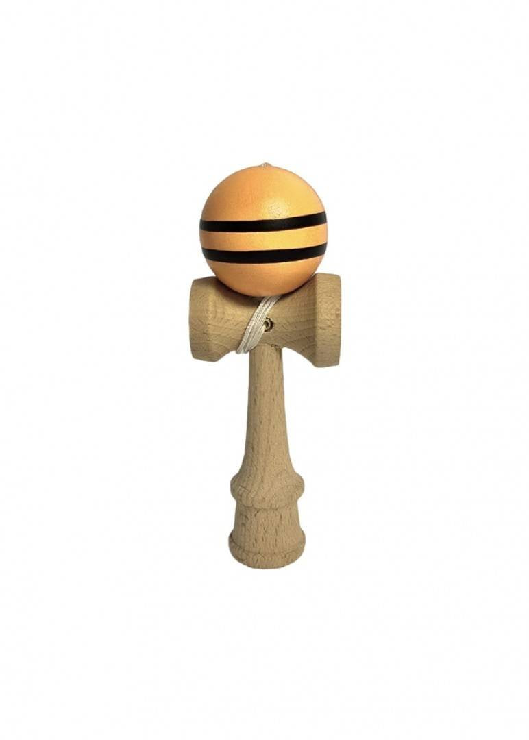 Joc de indemanare, Mini Kendama, multicolor, 12 cm