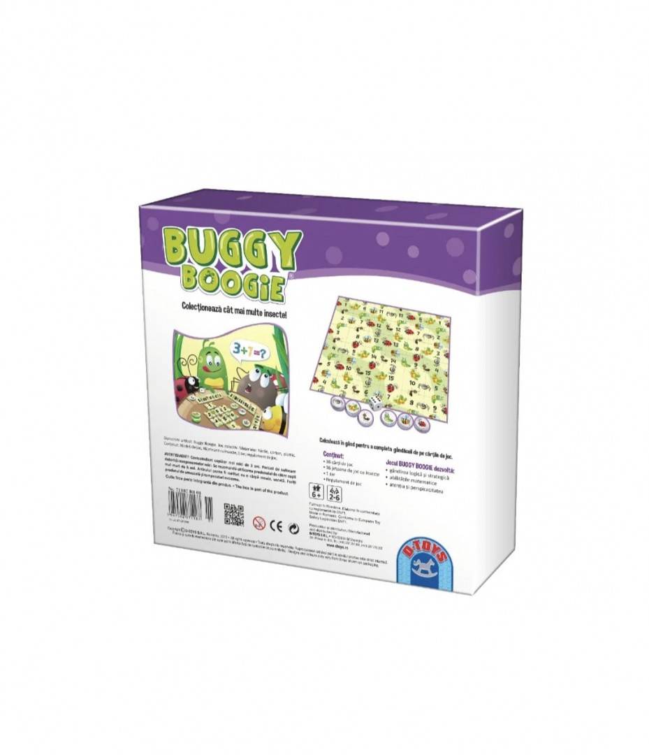 Joc de interactiv, Buggy Boogie, de învățat operații matematice simple, 6 ani+
