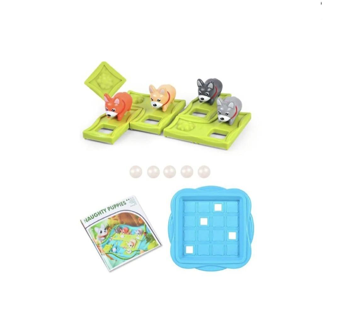 Joc de logica si strategie, Puzzle cu 36 de provocari, dezvoltare cognitiva, 6 ani+