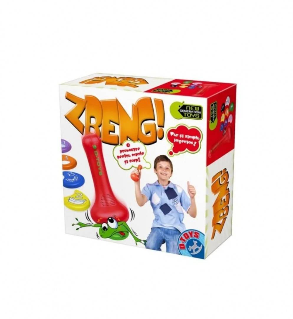Joc de memorie si atentie, Zbeng, multicolor, 8 ani+