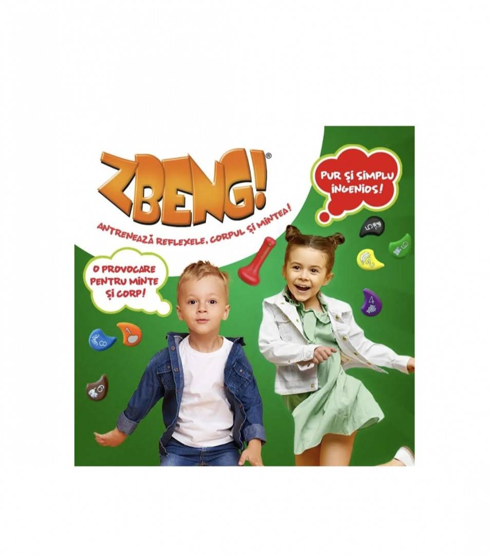 Joc de memorie si atentie, Zbeng, multicolor, 8 ani+