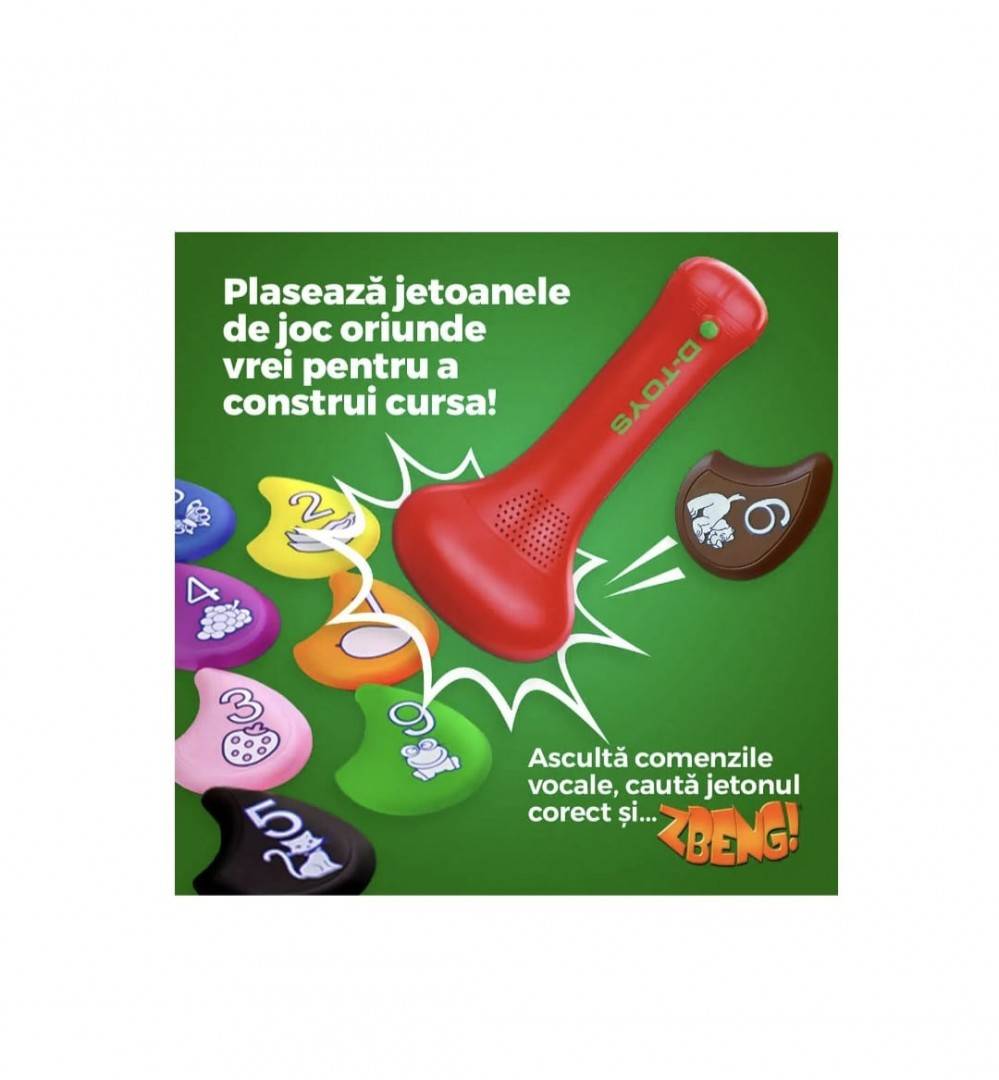 Joc de memorie si atentie, Zbeng, multicolor, 8 ani+