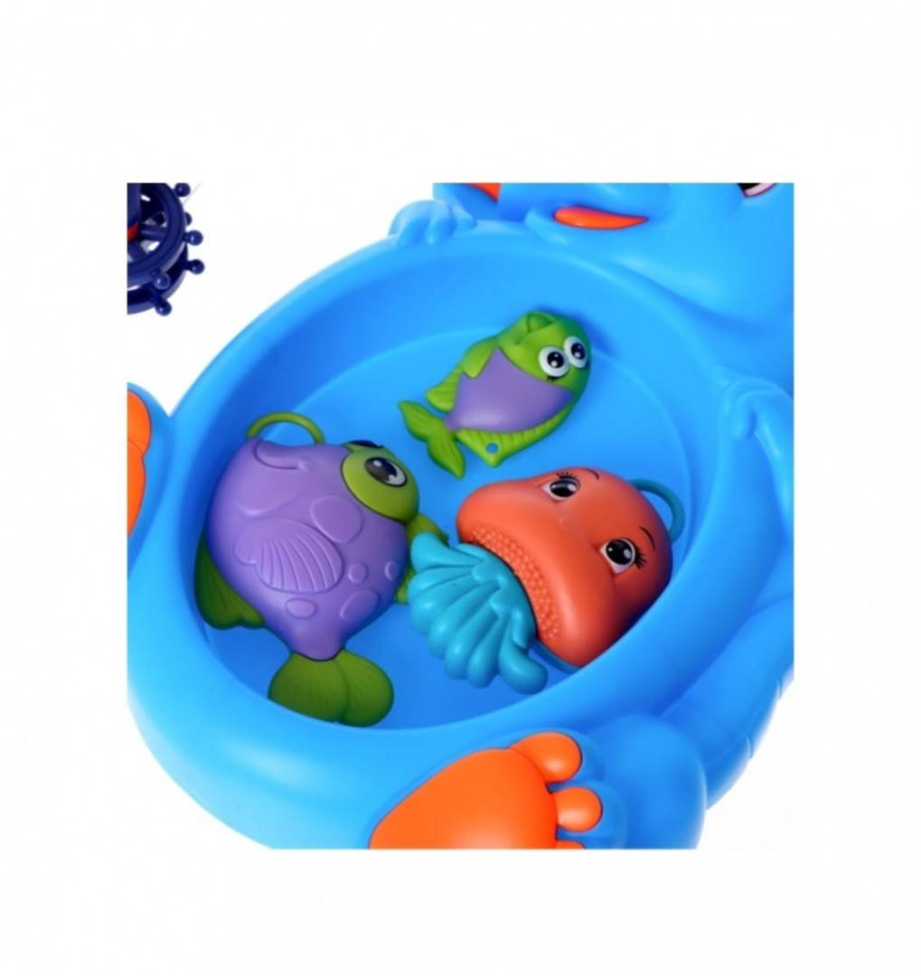 Joc de pescuit, Dino, 2 Undite, 5 accesorii, multicolor