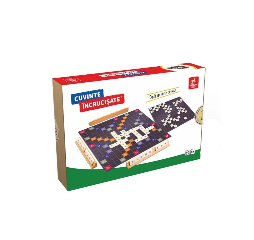 Joc de societate, Cuvinte Incrucisate, multicolor, 8 ani+