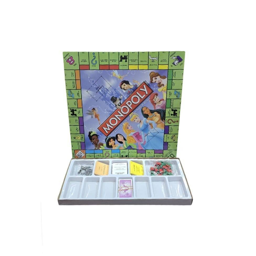 Joc de societate in engleza, Monopoly World Edition, multicolor, 100 piese