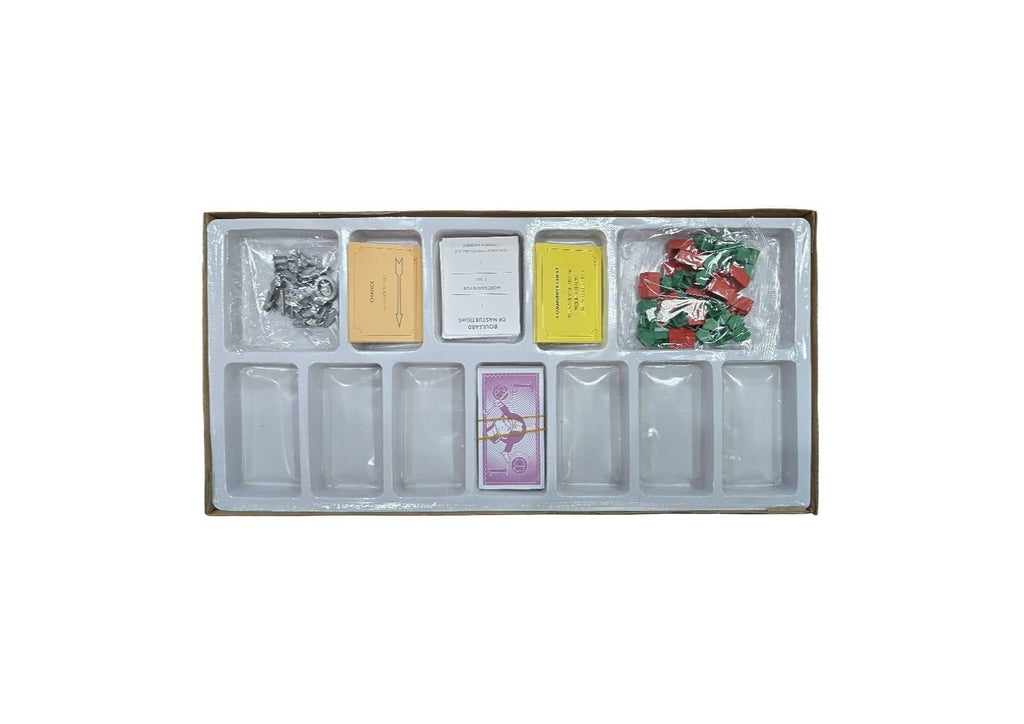 Joc de societate in engleza, Monopoly World Edition, multicolor, 100 piese