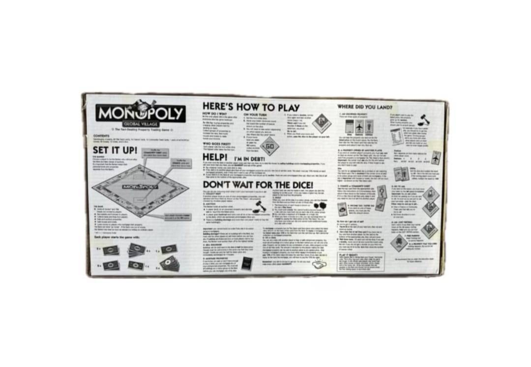 Joc de societate in engleza, Monopoly World Edition, Paw Patrol, multicolor, 100 piese