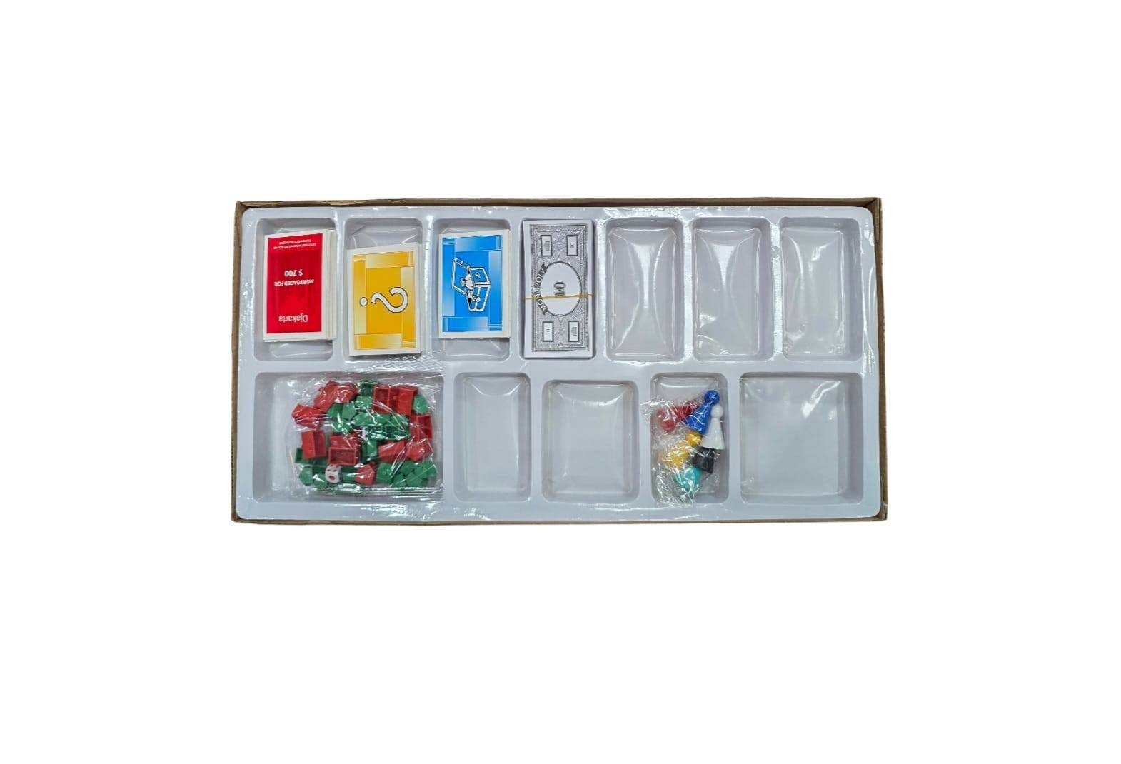 Joc de societate in engleza, Monopoly World Edition, Spider man , multicolor, 100 piese