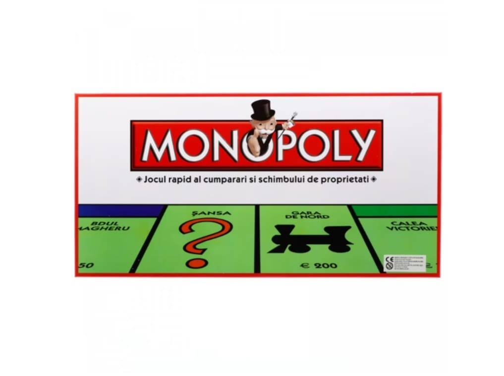 Joc de societate, Monopoly pentru copii, multicolor