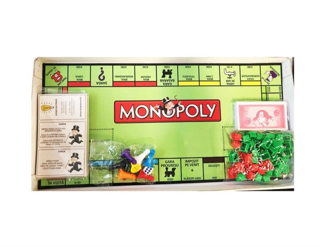 Joc de societate, Monopoly pentru copii, multicolor