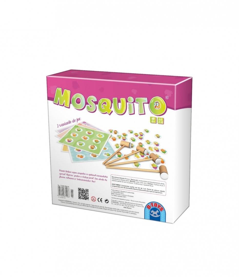 Joc de societate, Mosquito, Prinde tantari poznasi, 4 ani+