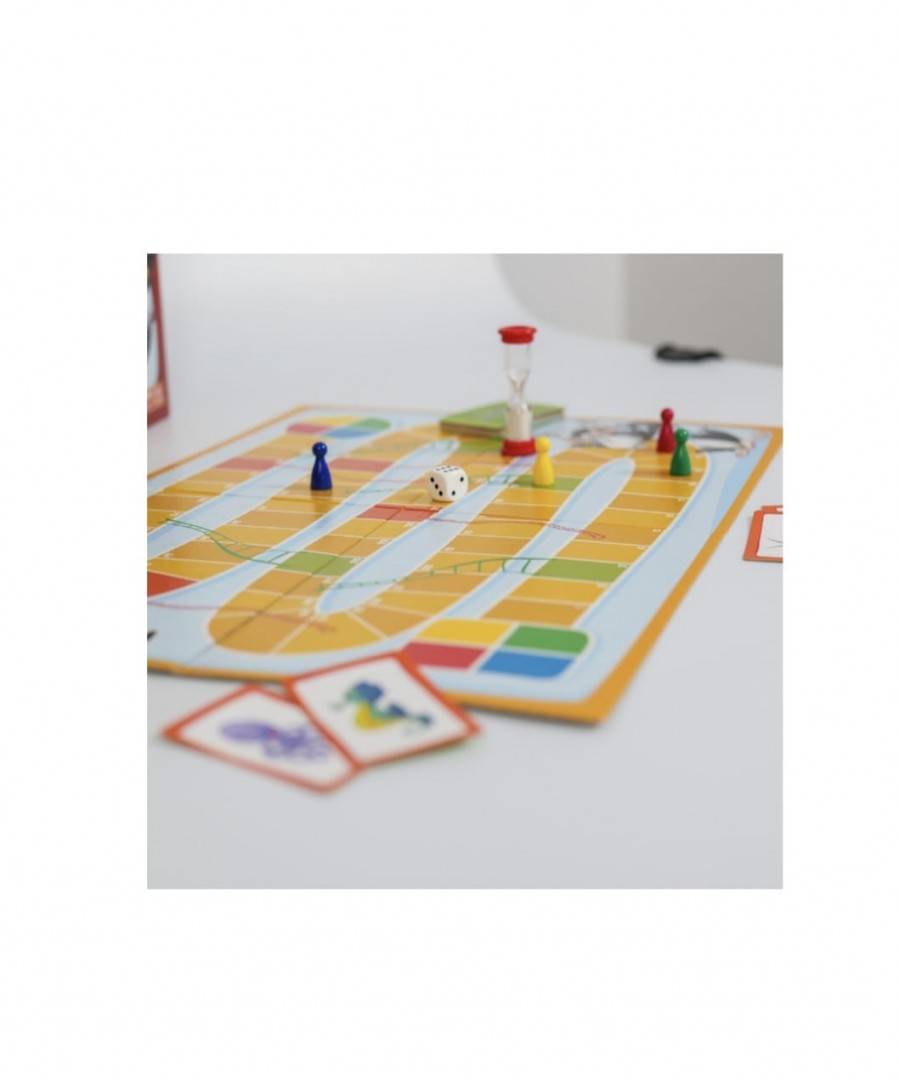 Joc de societate, Pantomime, animale, MASHASHOP, multicolor, 4 ani+