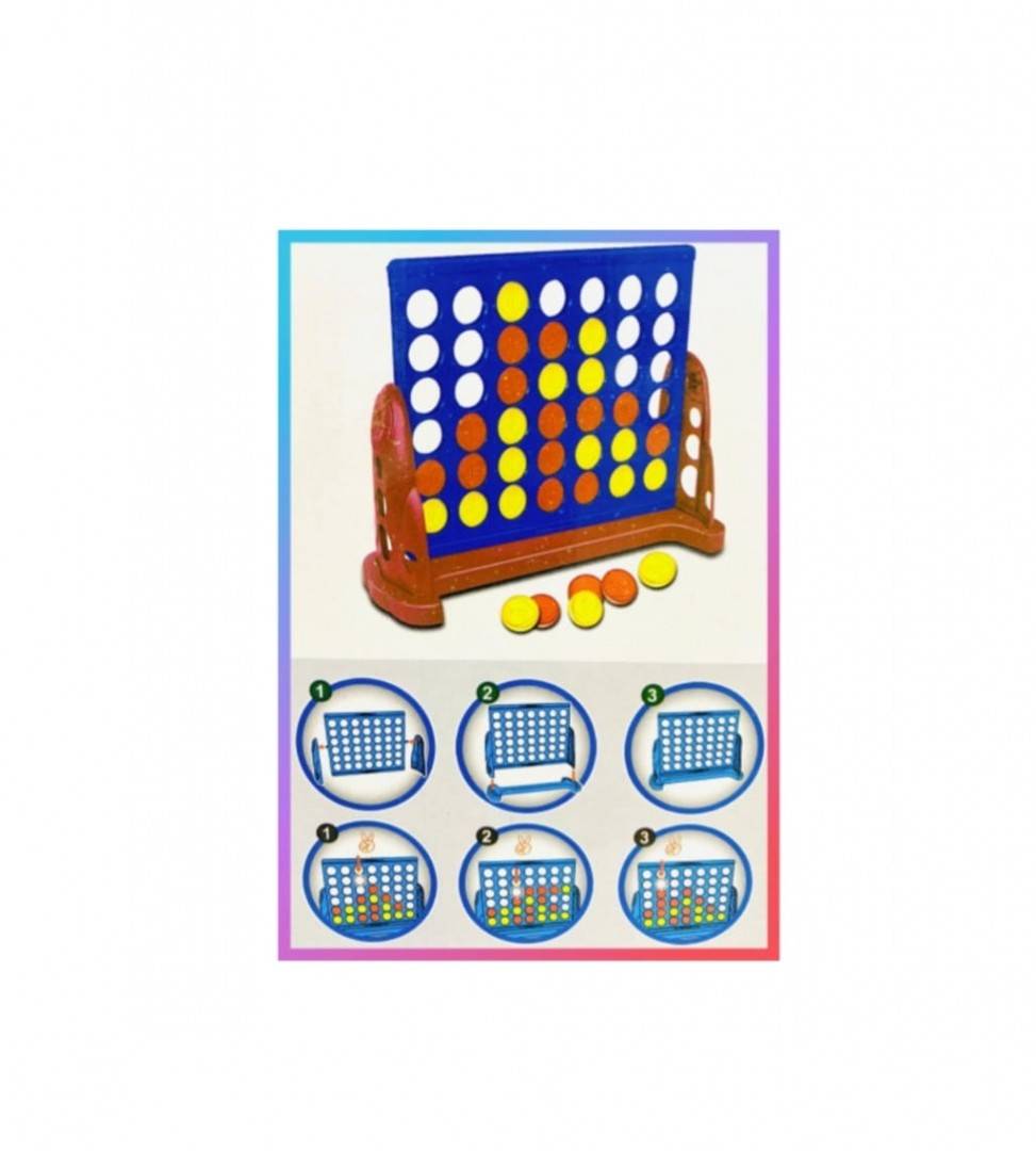 Joc de societate si logica, Connect 4 in linie, multicolor