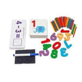 Joc educativ din lemn Iubesc Matematica, Helga Toys®