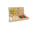 Joc educativ Montessori din lemn , Cutiuta Matematicii