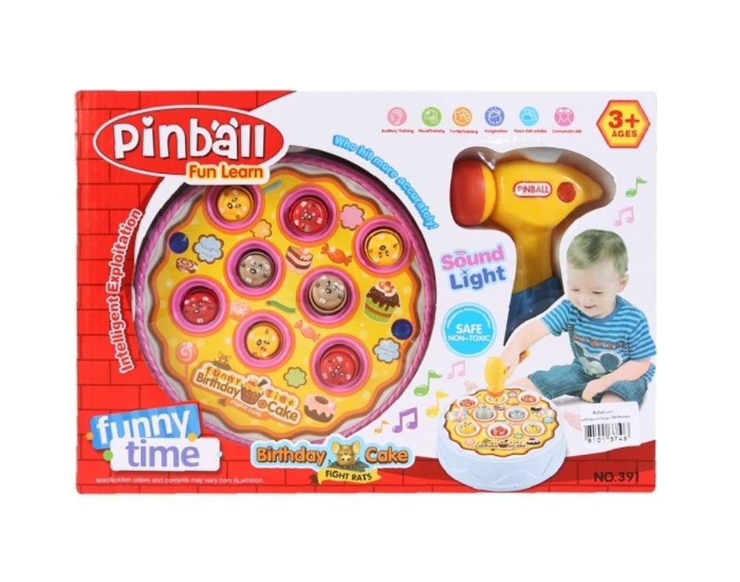 Joc educativ, Soricei si ciocan, sunete, lumini, multicolor