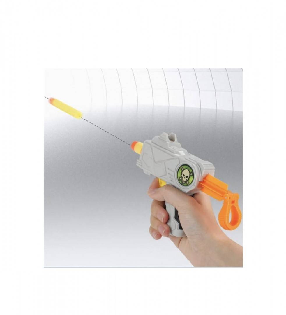 Joc interactiv Hover Shot pentru copii, bile plutitoare și pistol cu proiectile din burete, multicolor