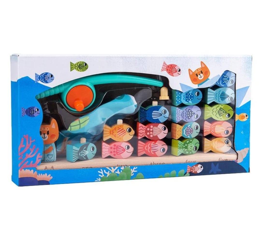 Joc Montessori - Pescuit Magnetic invatare numere