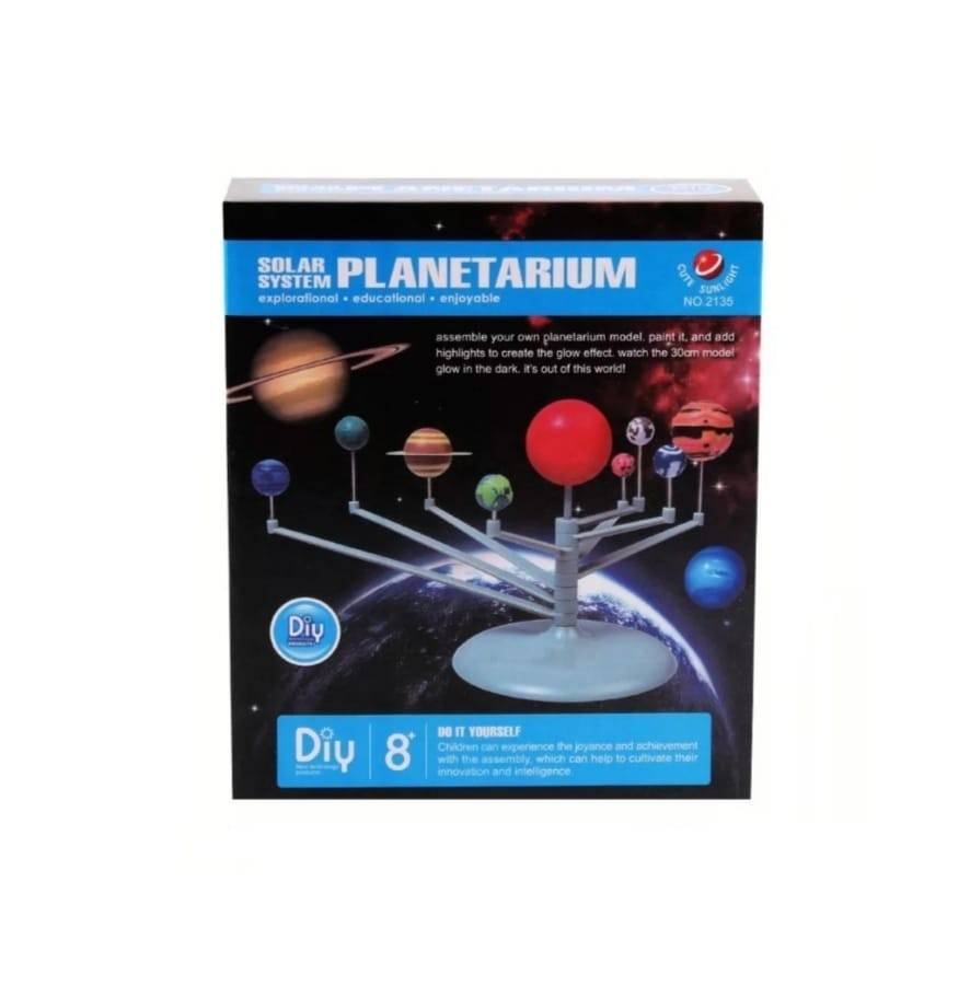 Joc pentru copii de invatat planetele, in forma de sistem solar