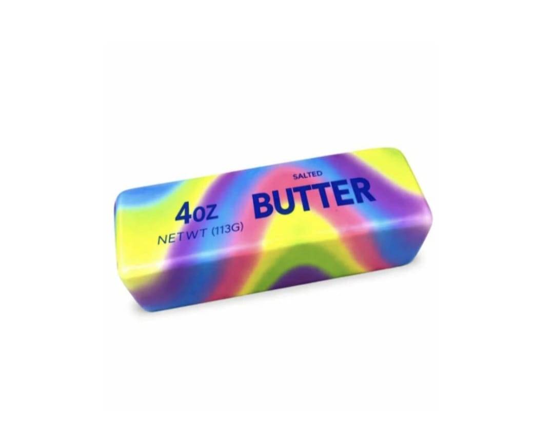 Jucarie antistres, Butter Squishy, design realist, textura moale, multicolor