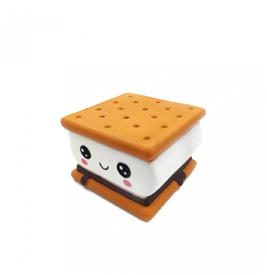 Jucarie antistres, Sandwich, Hamburger, Pizza, Squishy, design realist, textura moale, 10 cm