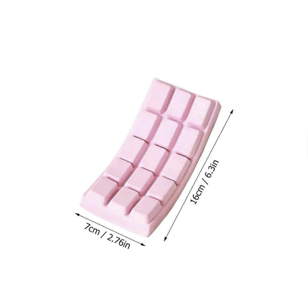 Jucarie antistres squishy, Baton de Ciocolata, MASHASHOP, design realist, textura moale, 16 cm