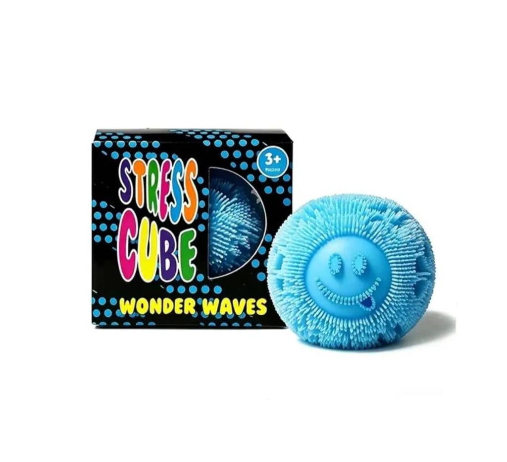 Jucarie antistres, Squishy Fuzz Stress Ball, multicolor, 5.5 cm