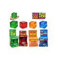 Jucarie antistres squishy, Schylling NeeDoh Nice Cube, Sprite, Dr Pepper, multicolor, 5.5 cm