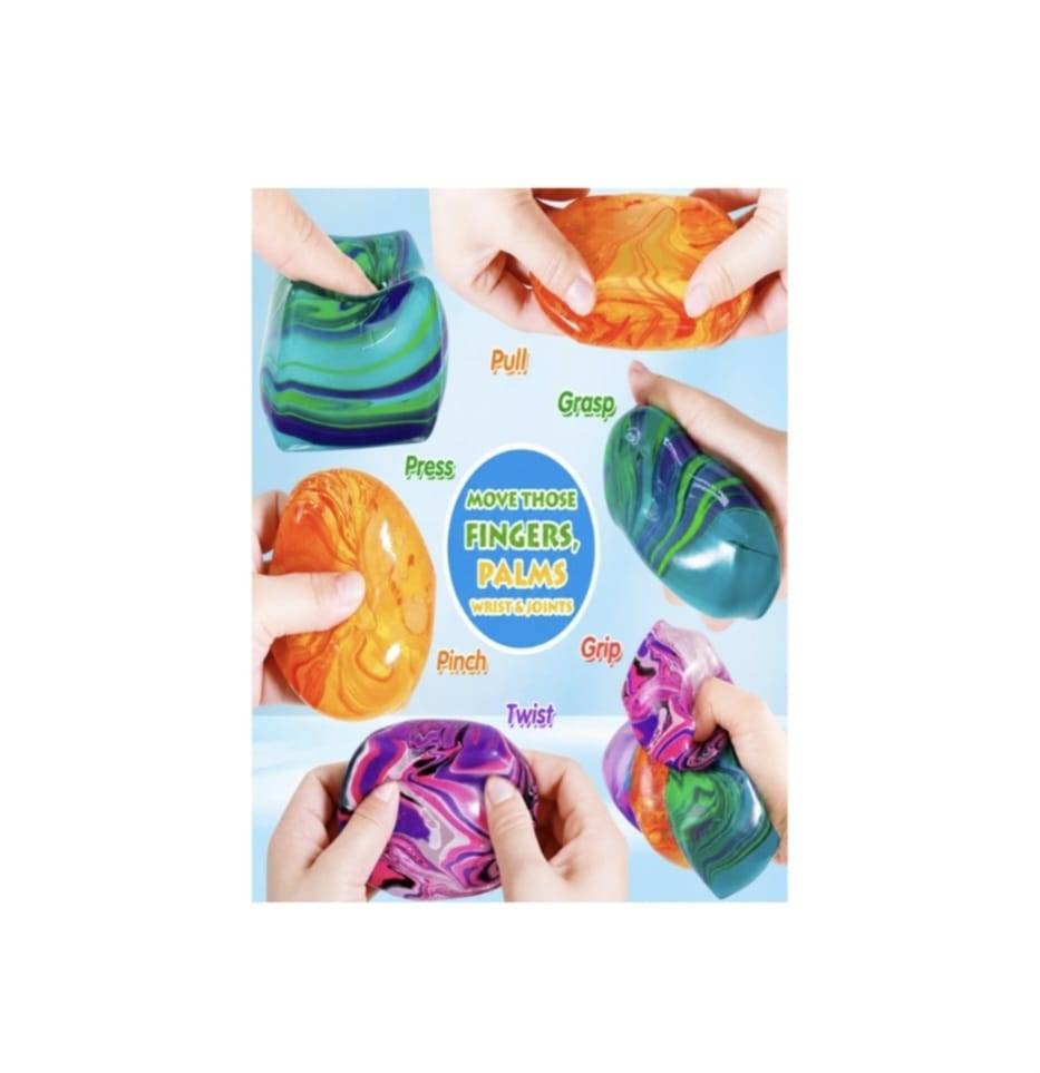 Jucarie antistres squishy, Schylling Nice Cube, Cosmic, 1 buc, multicolor, 5.5 cm