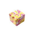 Jucarie antistres, Sqweezy Super Cheese Multicolor, 1buc, design realist, textura moale, 7 cm