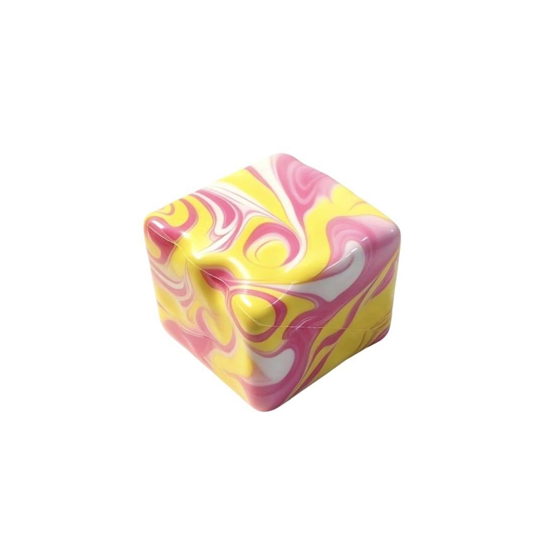 Jucarie antistres, Sqweezy Super Cheese Multicolor, 1buc, design realist, textura moale, 7 cm