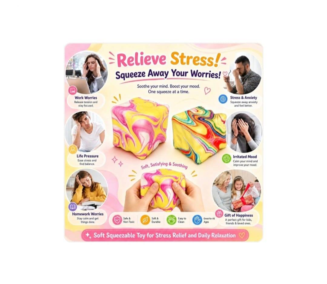 Jucarie antistres, Sqweezy Super Cheese Multicolor, 1buc, design realist, textura moale, 7 cm