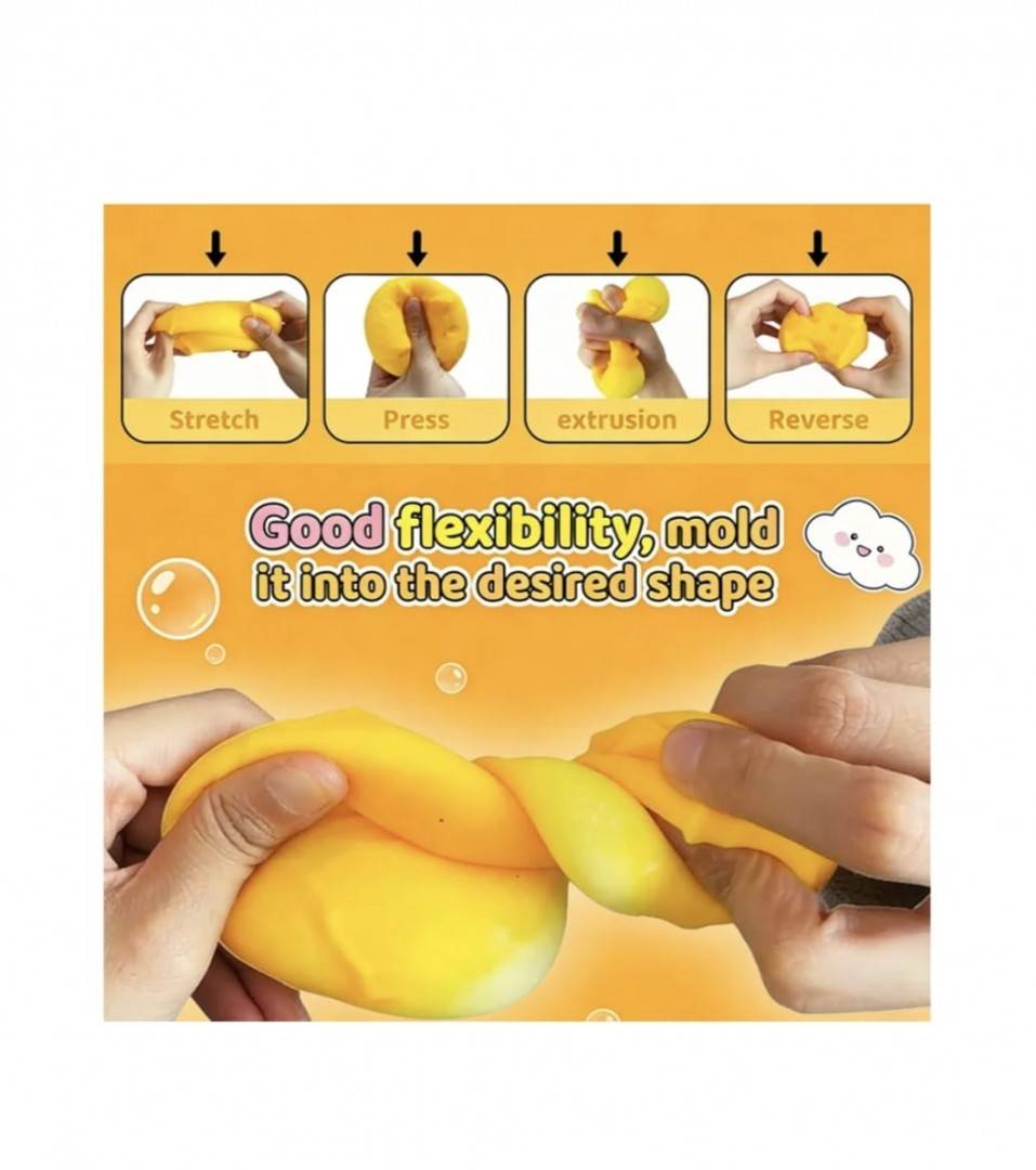 Jucarie antistres, Sqweezy Super Cheese, XXL EXTRA, design realist, textura moale, 10 cm
