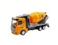 Jucarie Camion cu Betoniera , metal/plastic, galben, 18 cm