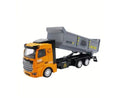 Jucarie Camion, model Basculanta, metal/plastic, galben, 18 cm