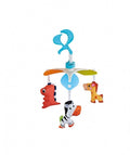 Jucarie Carusel de agatat, tip carusel, cu animalute, multicolor, 0 luni+