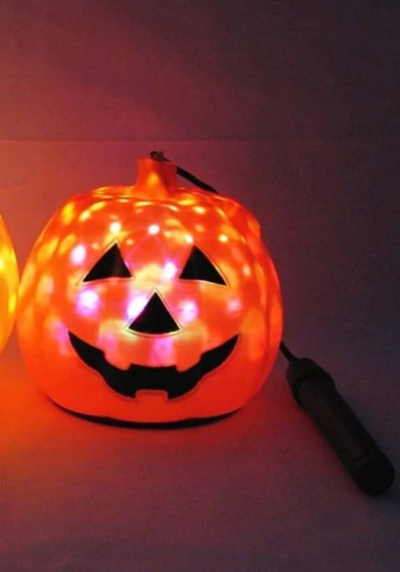 Jucarie de Halloween, Dovleac, sunete si lumini, portocaliu