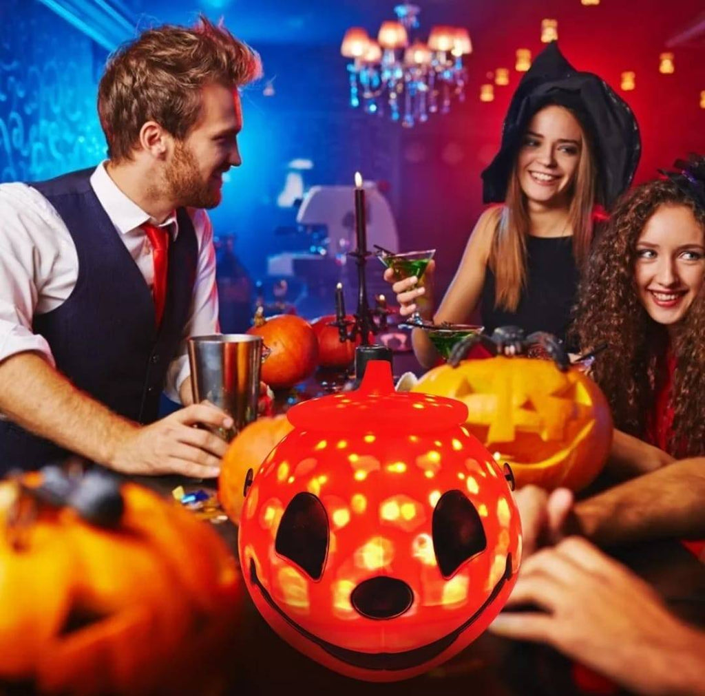 Jucarie de Halloween, Dovleac, sunete si lumini, portocaliu