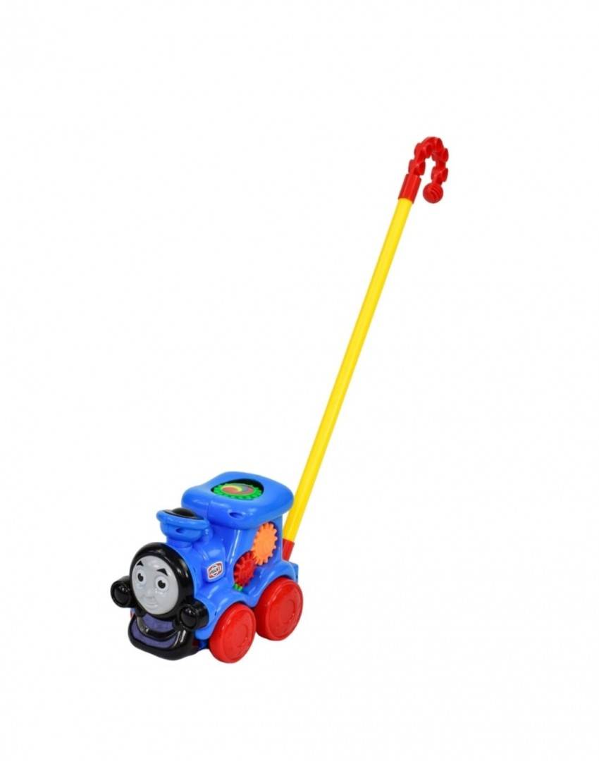 Jucarie de impins, Locomotiva Thomas, sunete, albastru