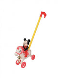 Jucarie de impins, Mickey pe calut, sunete, roz, 18 luni+