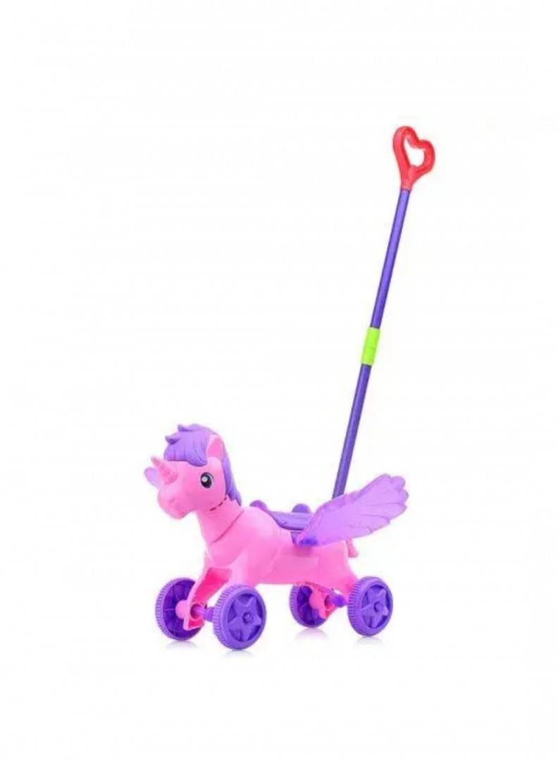 Jucarie de impins, Unicorn, sunete, roz