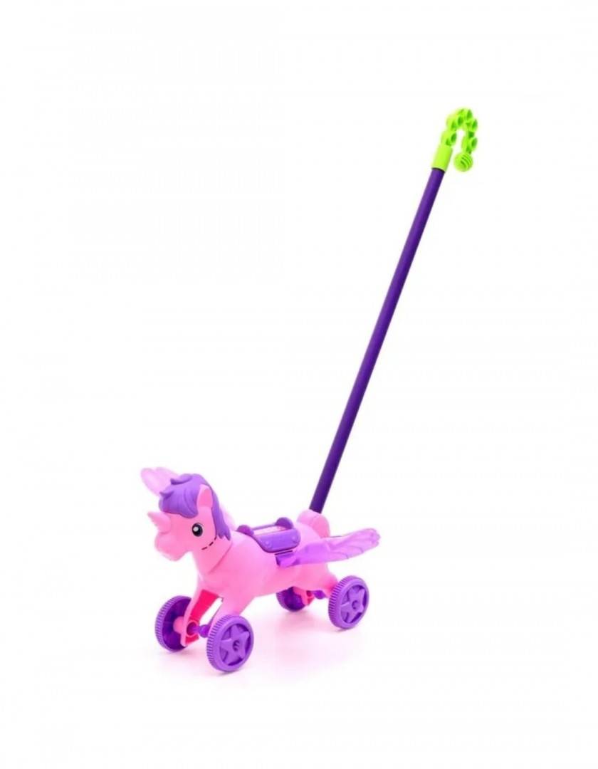Jucarie de impins, Unicorn, sunete, roz