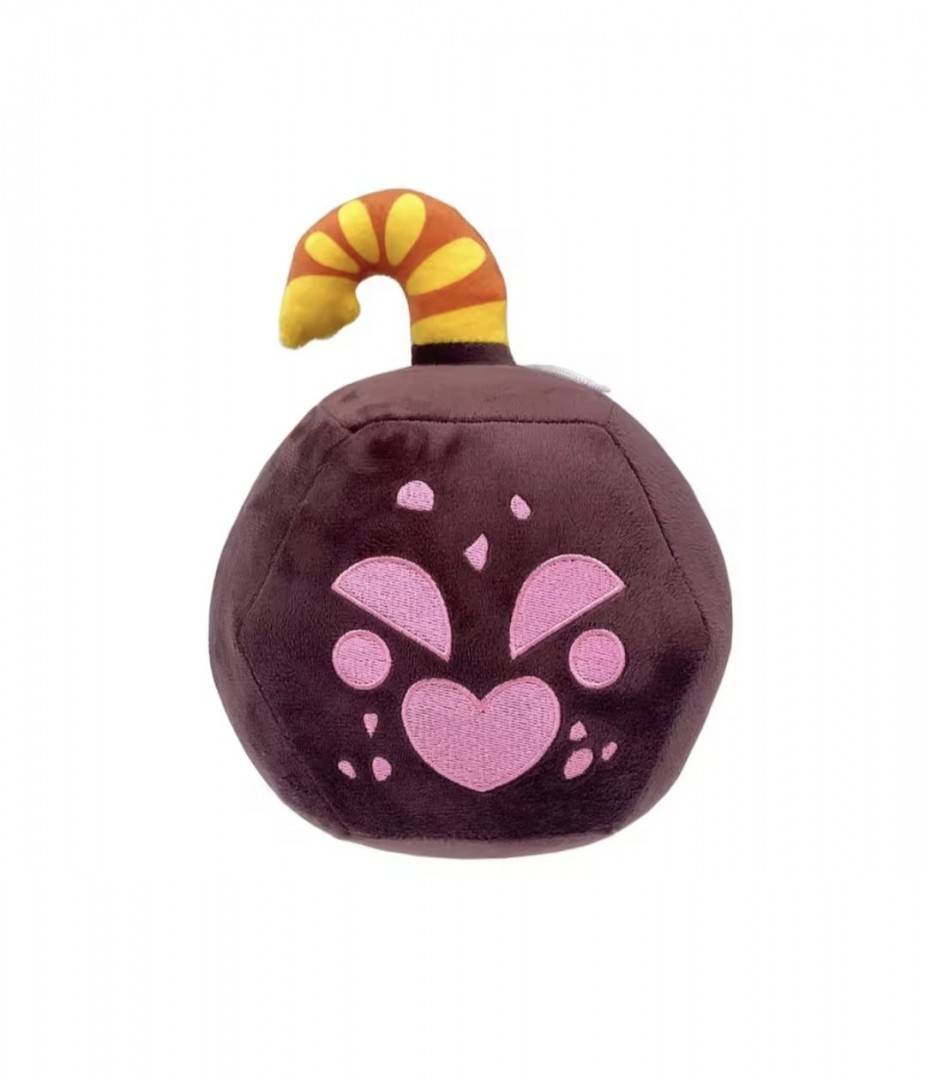 Jucarie de plus, Blox Fruits Anime Game, Bomb, Roblox, mov inchis, 15 cm