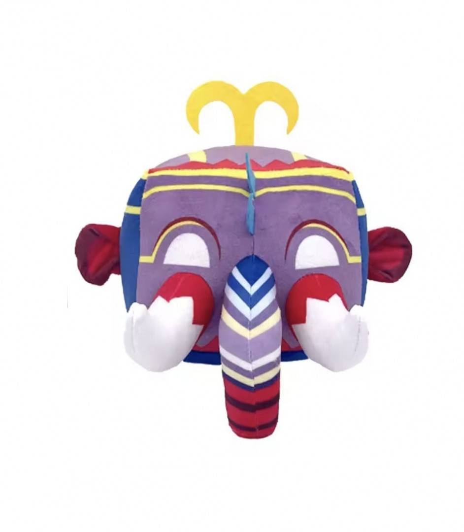 Jucarie de plus, Blox Fruits Anime Game, Mammoth, Roblox, mov/multicolor, 15 cm