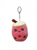 Jucarie de plus, Boba Watermelon, tip breloc, multicolor, 15 cm