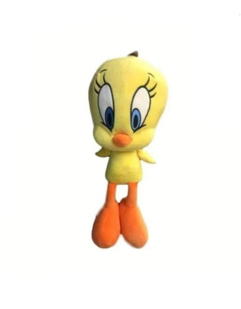 Jucarie de plus, Canarul Tweety, galben, 40 cm