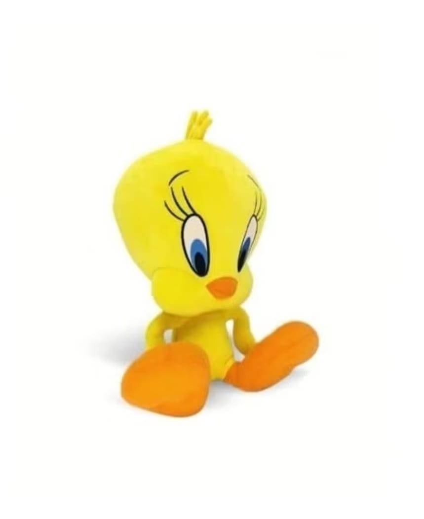 Jucarie de plus, Canarul Tweety, galben, 40 cm
